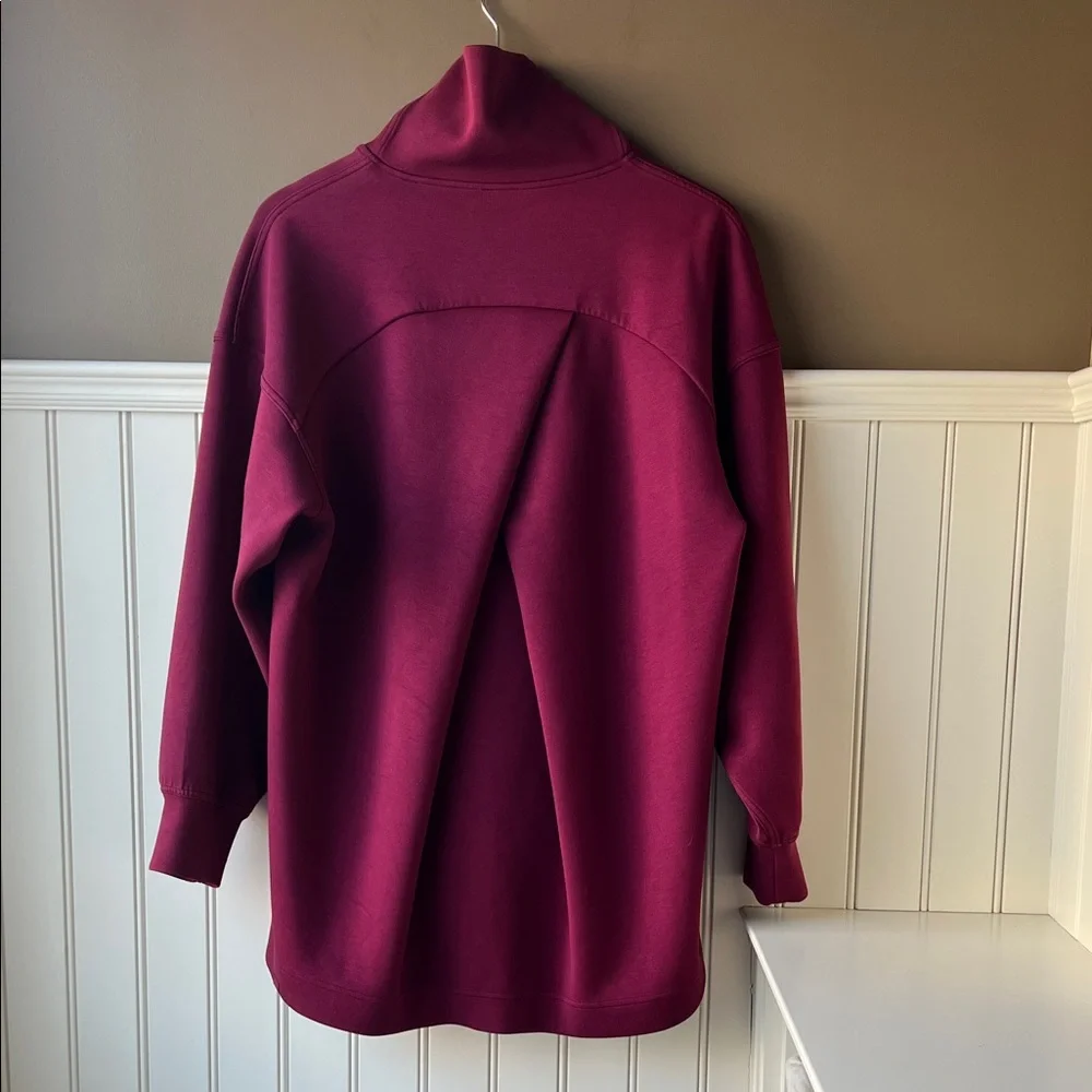 Lululemon Modal-Blend Turtleneck Tunic in Deep Luxe (Burgundy) - Picture 12 of 17